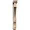 Ekena Millwork Balboa Arts and Crafts Smooth Bracket w/ Offset Brace, Douglas Fir, 5 1/2"W x 44"D x 44"H BKT0604X44X44BOA03SDF - alternate 2